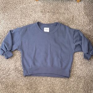 Abercrombie & Fitch Soft AF Collection Slate Blue Sweatshirt XS